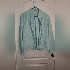 CLC / QUILTED JACKET / BLUE/ LARGE